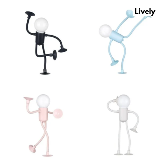 Lámpara LED animada